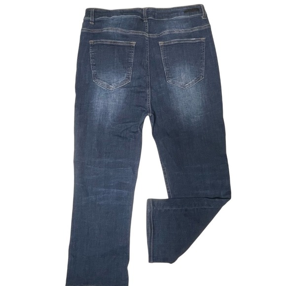 Risen Los Angeles Denim - Risen High Rise Distressed Straight Jeans Women's 2XL